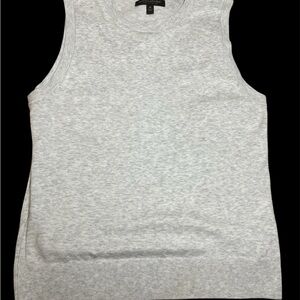 Banana Republic Gray Sleeveless Top